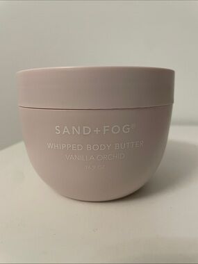 NEW SAND+FOG Vanilla Orchid Whipped Body Butter - 16.9 OZ